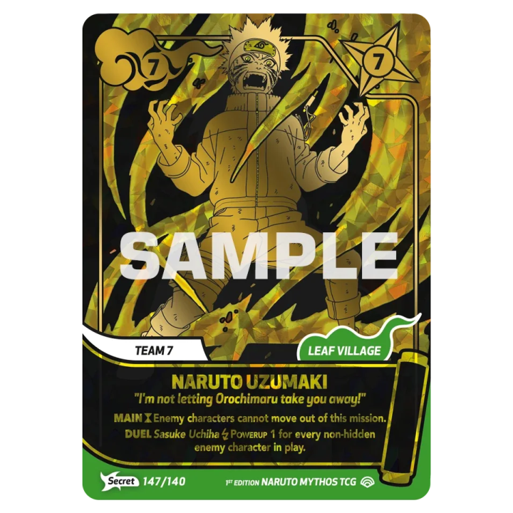 Naruto Uzumaki 147/140 Shinobi Shiren