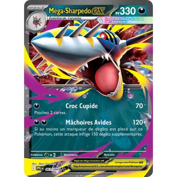Méga-Sharpedo-ex 061/094