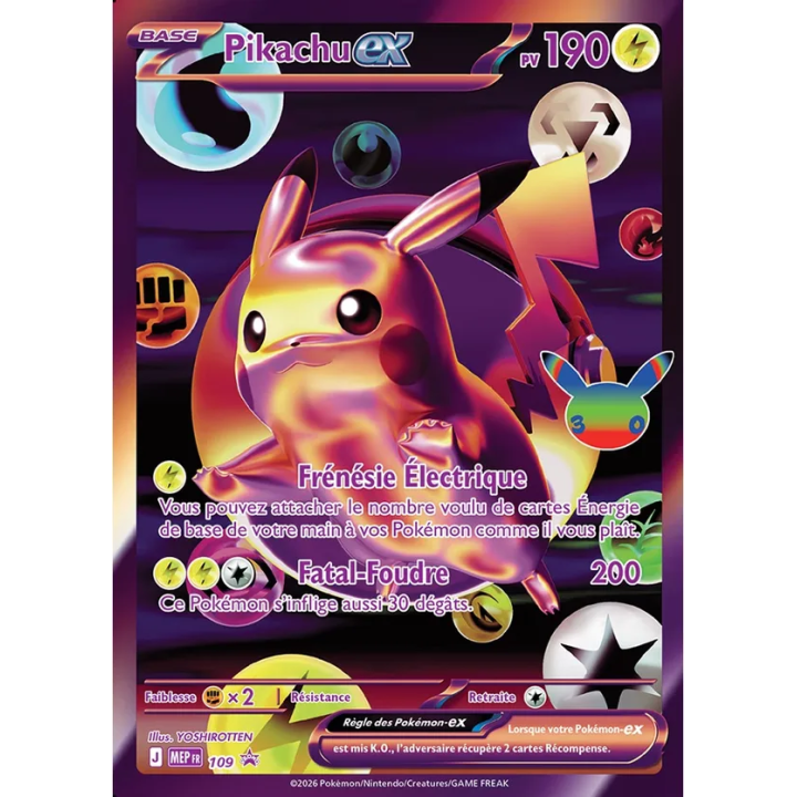 Pokémon UPC 30 ans Noctali-ex Soirée FR | Mint2Play