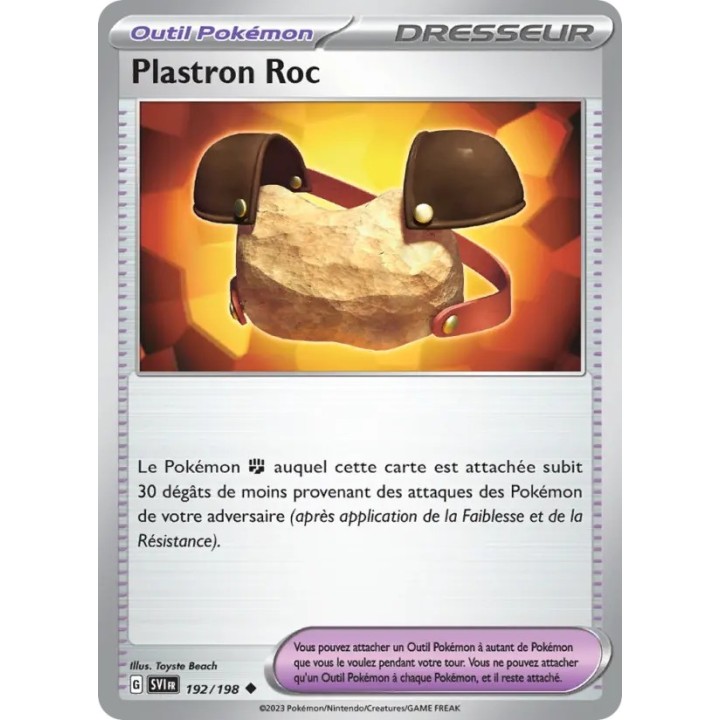 Plastron Roc 192/198