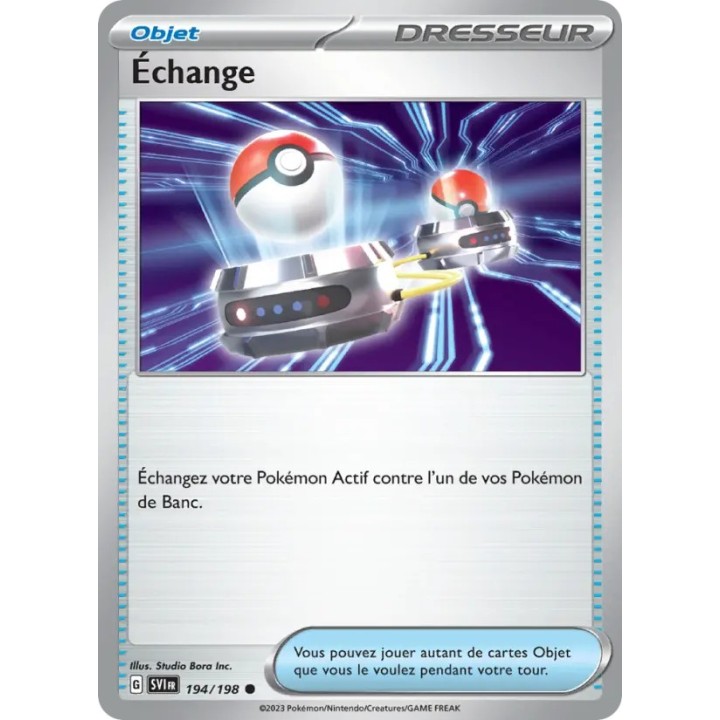 Échange 194/198