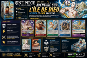 One Piece Card Game OP15-EB04 Aventure sur l'île de Dieu, Skypiea et Ener
