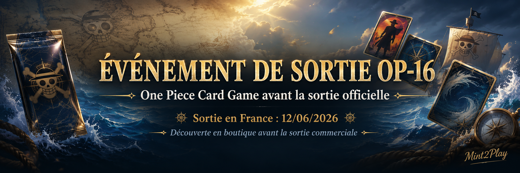 Événement de sortie OP-16 - One Piece Card Game avant la sortie officielle