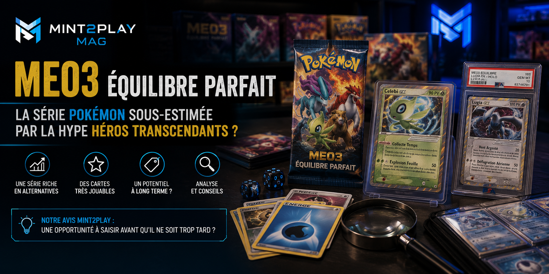 ME03 Équilibre Parfait la série Pokémon sous-estimée par la hype Héros Transcendants