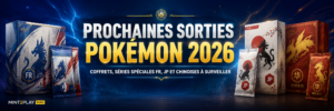 Sorties Pokémon 2026 avec coffrets et séries spéciales FR, japonaises et chinoises à surveiller