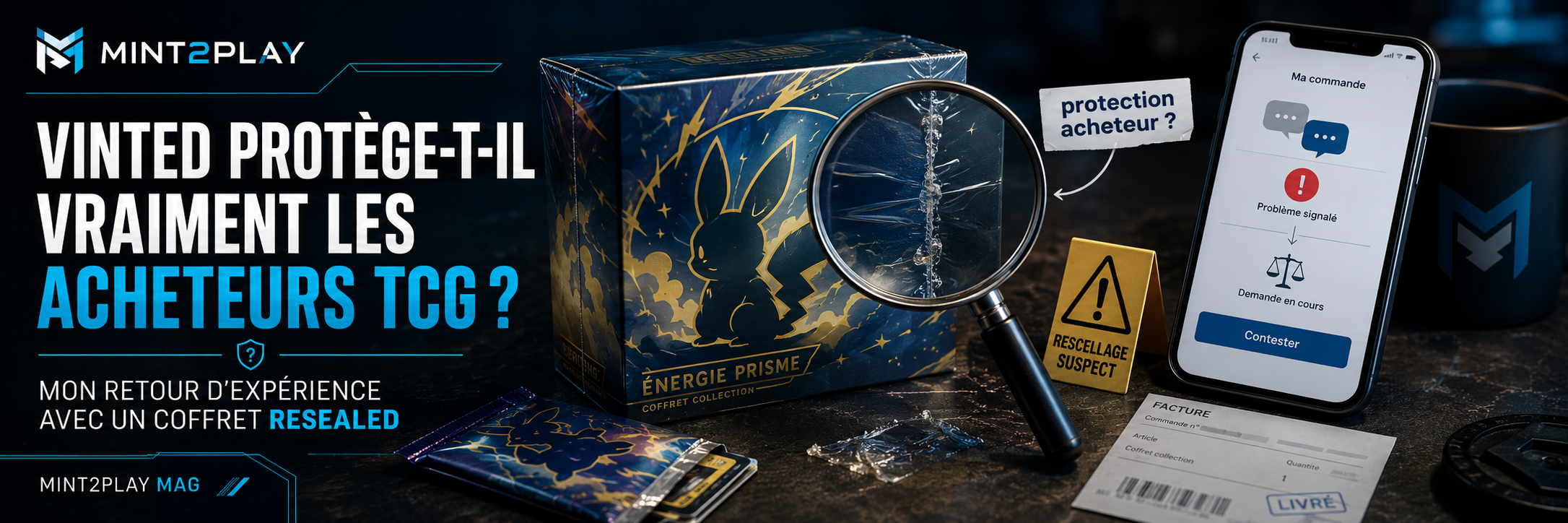 Vinted protège-t-il vraiment les acheteurs TCG Mon retour d’expérience avec un coffret Pokémon resealed