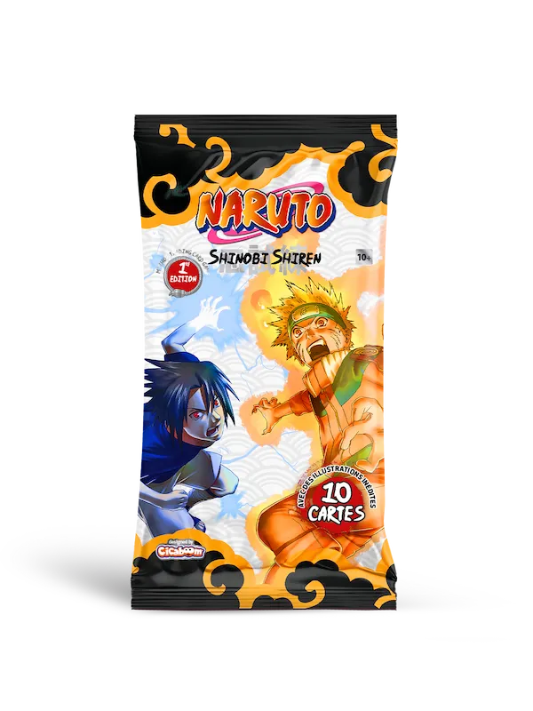 Booster-Naruto-chapitre-2 Naruto Mythos SET 2 : les cartes à découvrir dans Shinobi Shiren
